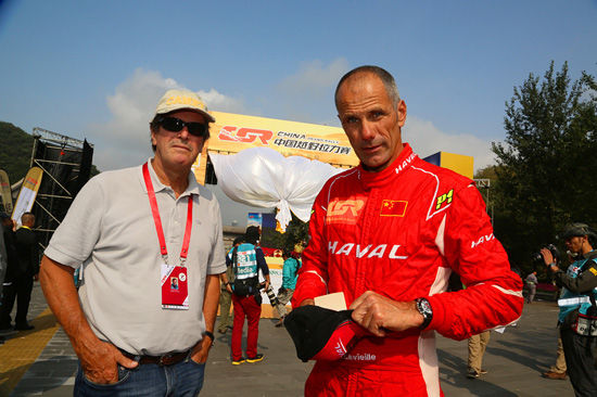 CGR賽事總監(jiān)奧里奧利與哈弗外援克里斯蒂安