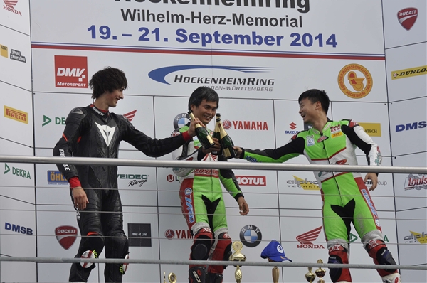 宗申奪電動(dòng)摩托車錦標(biāo)賽德國站冠軍