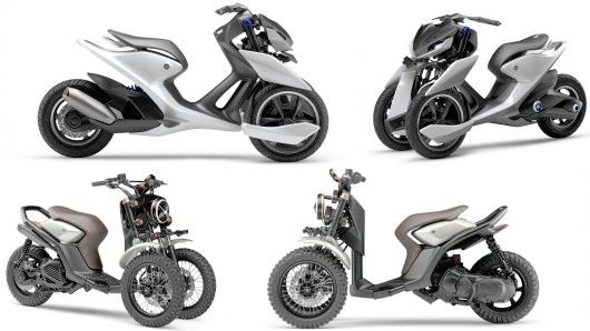 雅馬哈推兩款三輪摩托車 一款超前一款復(fù)古