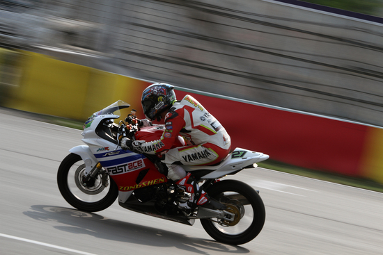 中國摩托車場地錦標(biāo)賽 宗申賽科龍隊排位賽第1