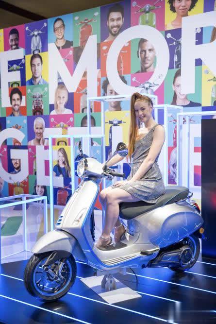 VESPA推出油電混動摩托車?yán)m(xù)航里程可達(dá)200公里