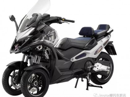 光陽(yáng)500倒三輪CV3，性能電動(dòng)街車REVONEX亮相米蘭展