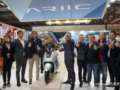 2019米蘭車展：高品質(zhì)高顏值！力刻發(fā)布Gernma110精品小踏板