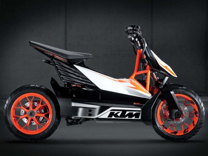 KTM E-Speed電動(dòng)踏板 單搖臂皮帶傳動(dòng) 2022年開始量產(chǎn)