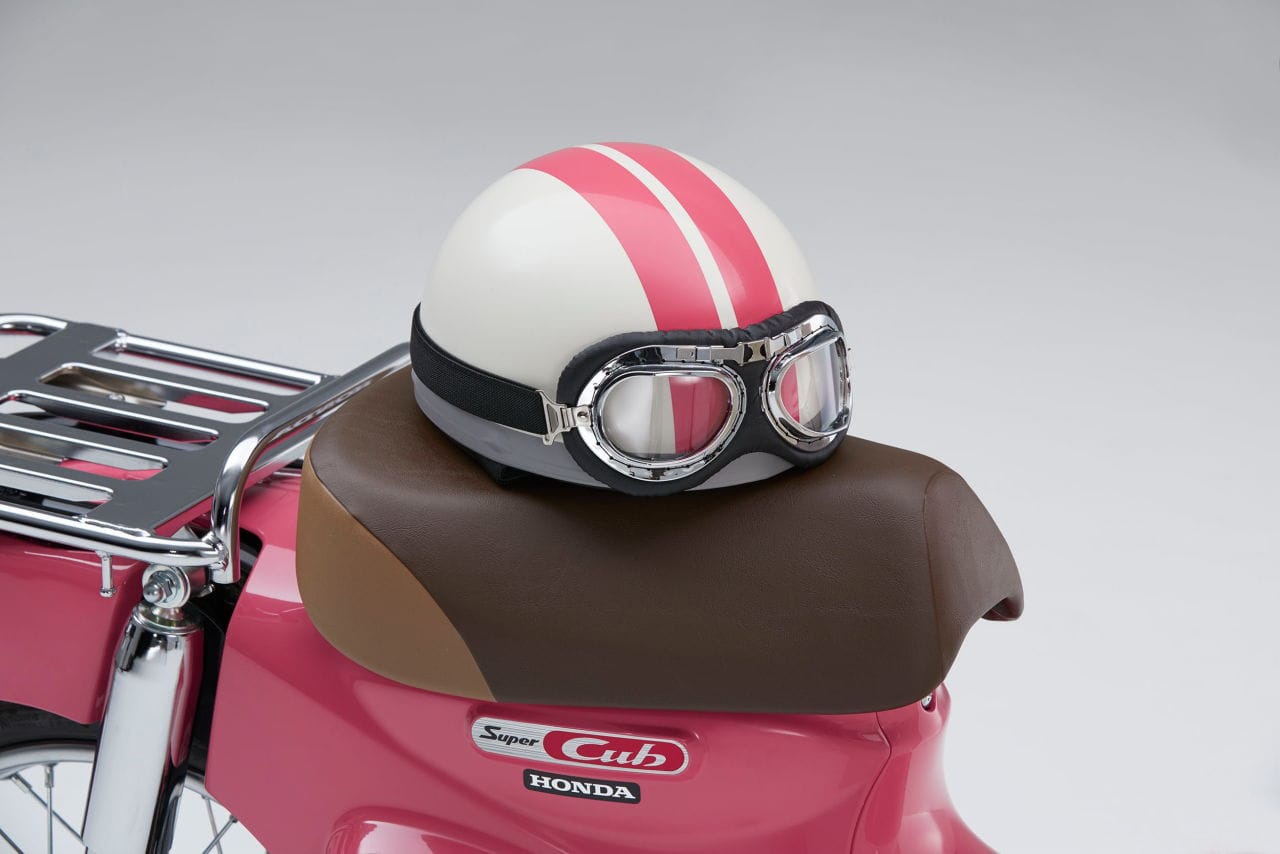 動漫里的摩托車 本田Super Cub粉色版上市 全球限量兩千臺