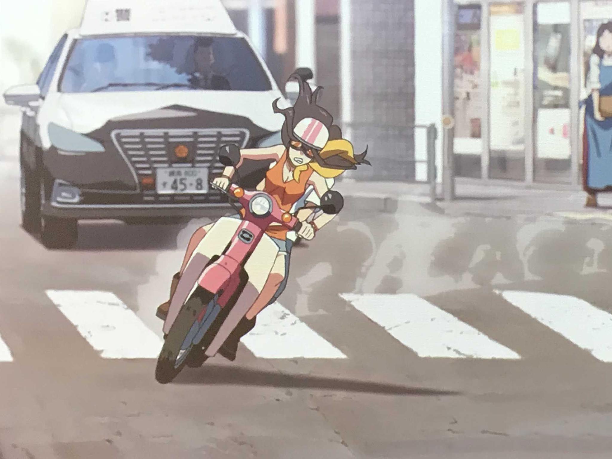 動漫里的摩托車 本田Super Cub粉色版上市 全球限量兩千臺