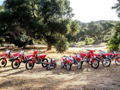 Honda 新型耐力越野賽車：2021 CRF450RX
