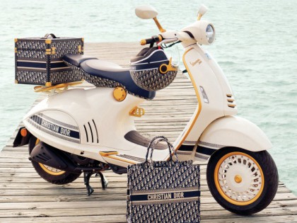 20多萬的踏板有多壕 Vespa 94??6 Dior版到店實(shí)拍