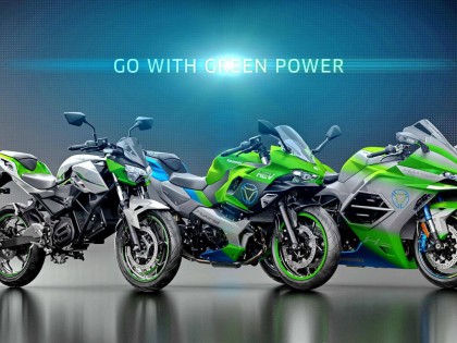 Kawasaki 全線新能源樣板車、看日本制造商的合縱連橫