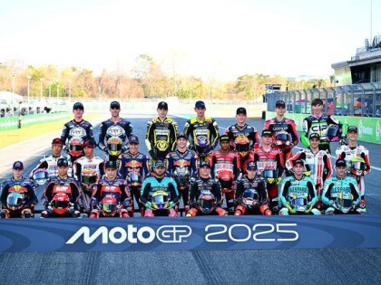2025 MotoGP：各級別的賽前大合照